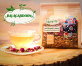 دمنوش میوه ای مخلوط به+گل محمدی+بهار نارنج
