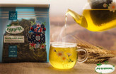 دمنوش گیاهی چای سبز+به لیمو+نعناع فلفلی